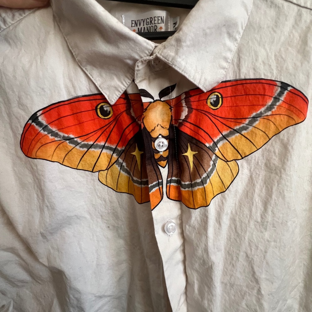 COPY - Envygreen Manor Limited Edition Moth button down